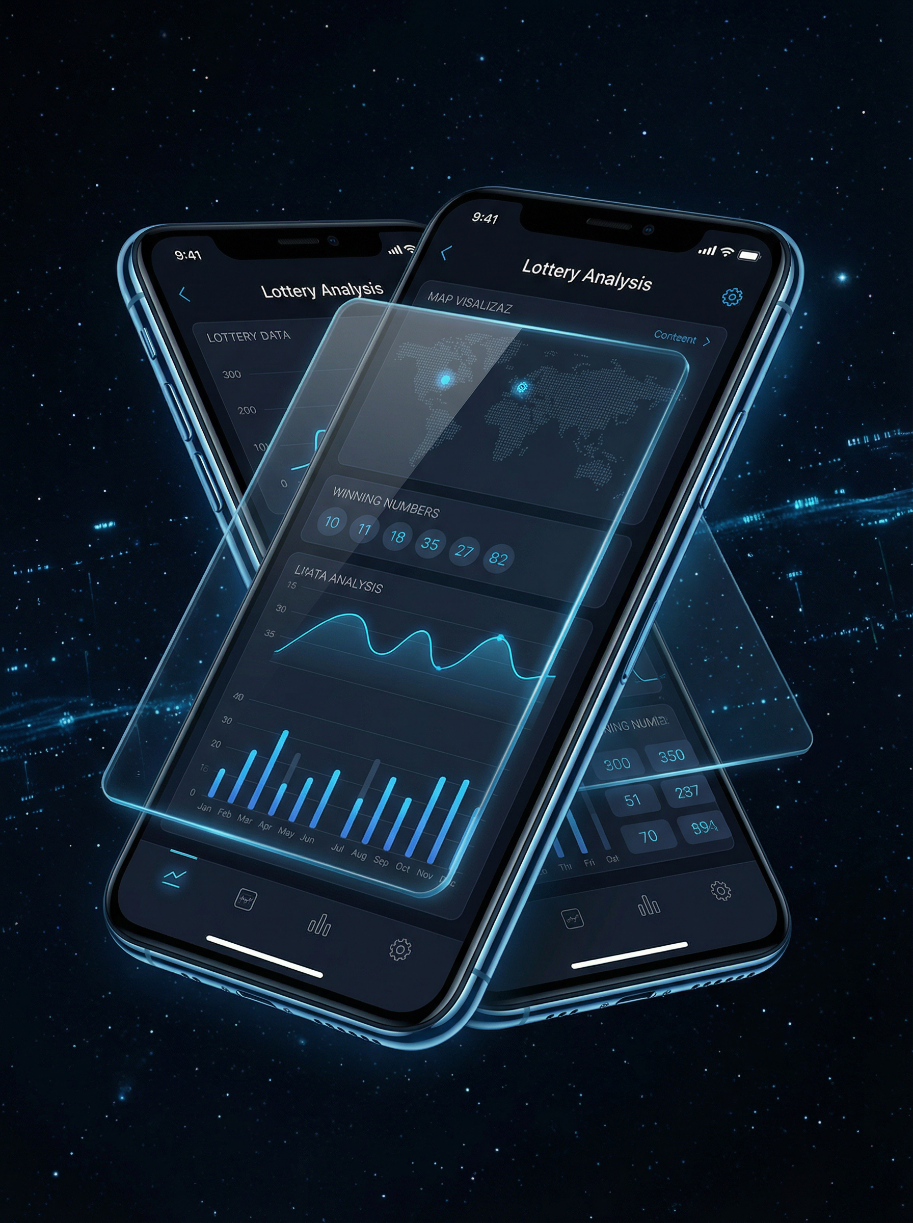 彩票软件彩票预测APP移动端界面